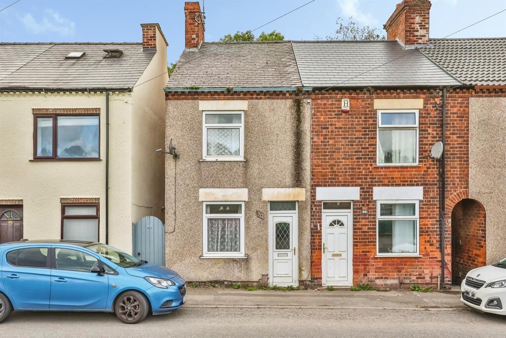 2-bed terraced on Main Road, Jacksdale, Nottingham, £80,000