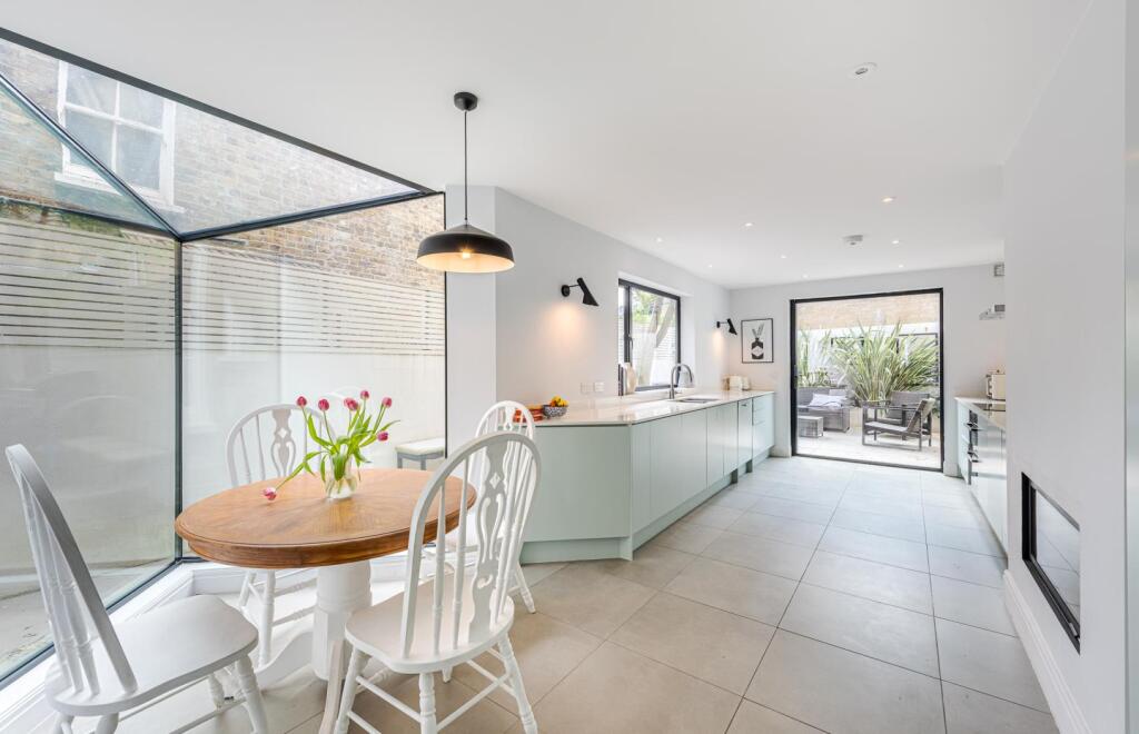 4-bed terraced on Rozel Road, SW4, £1,595,000