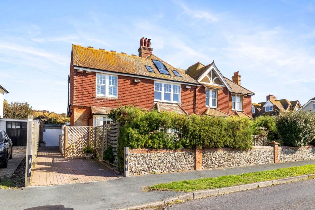 4-bed semi-detached on Albany Road, Seaford, BN25, £650,000