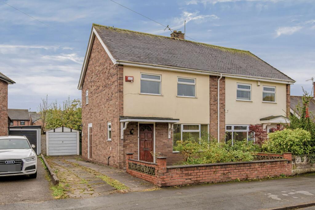 3-bed semi-detached on Haslemere Avenue, Stoke-On-Trent, ST2, £169,950