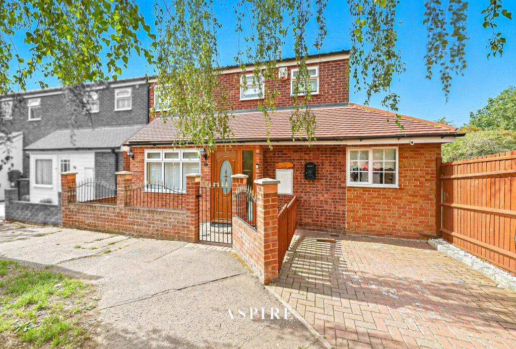 3-bed terraced on **Down A Quiet cul-de-sac** Bourne Close, Laindon SS15 6, £375,000