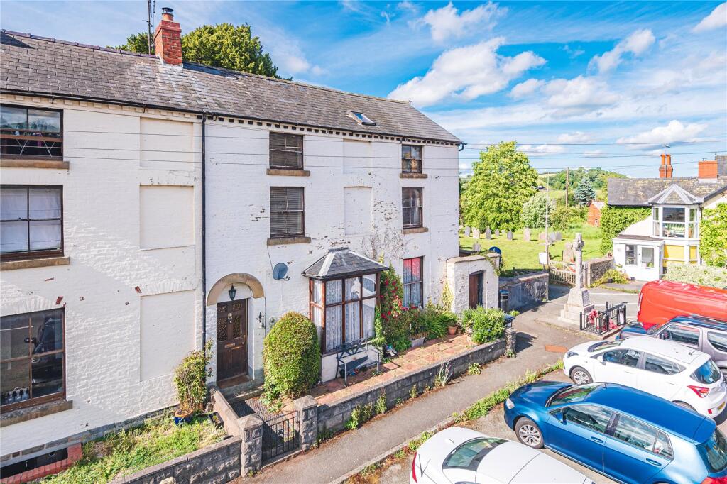 4 bedroom end of terrace house for sale in Kerry, Newtown, Powys, SY16