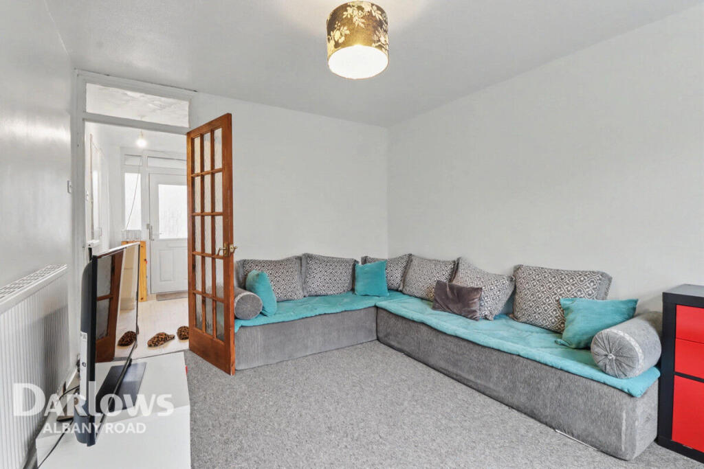 3-bed terraced on Coed-Y-Gores, Cardiff, £195,000