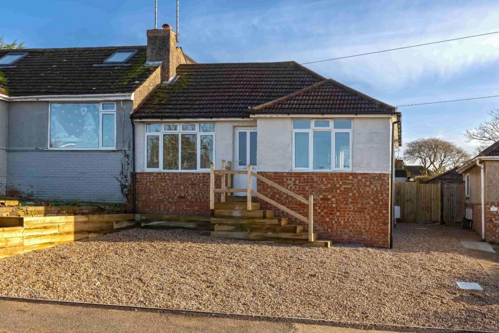 2-bed semi-detached on Herbert Road, Sompting, Lancing, £350,000