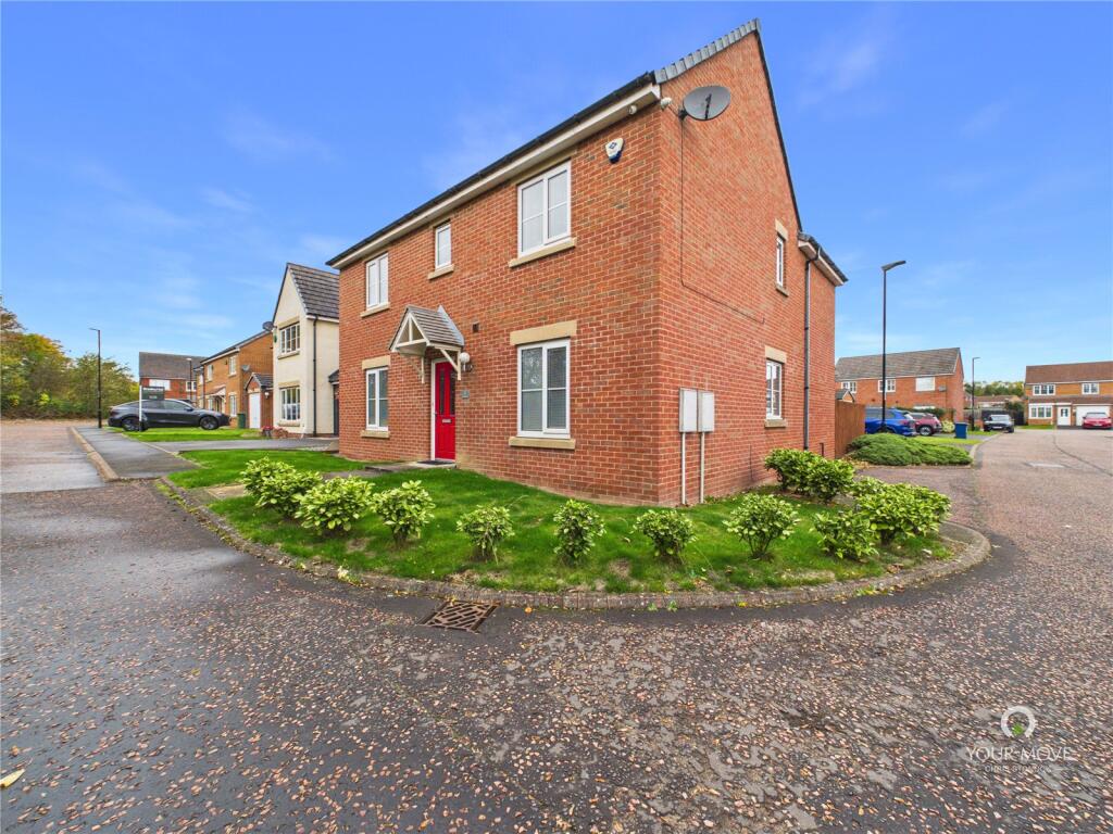 4-bed detached on Waxwing, Washington, Tyne and Wear, NE38, £345,000