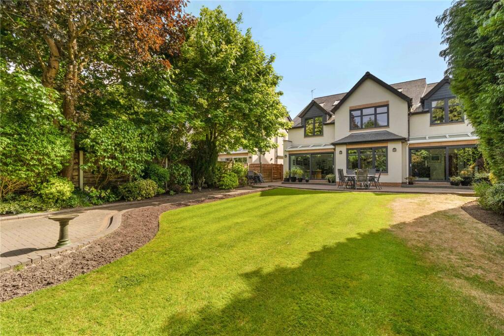 6-bed detached on Chapel Lane, Hale Barns, Altrincham, Greater Manchester, WA15, £1,495,000