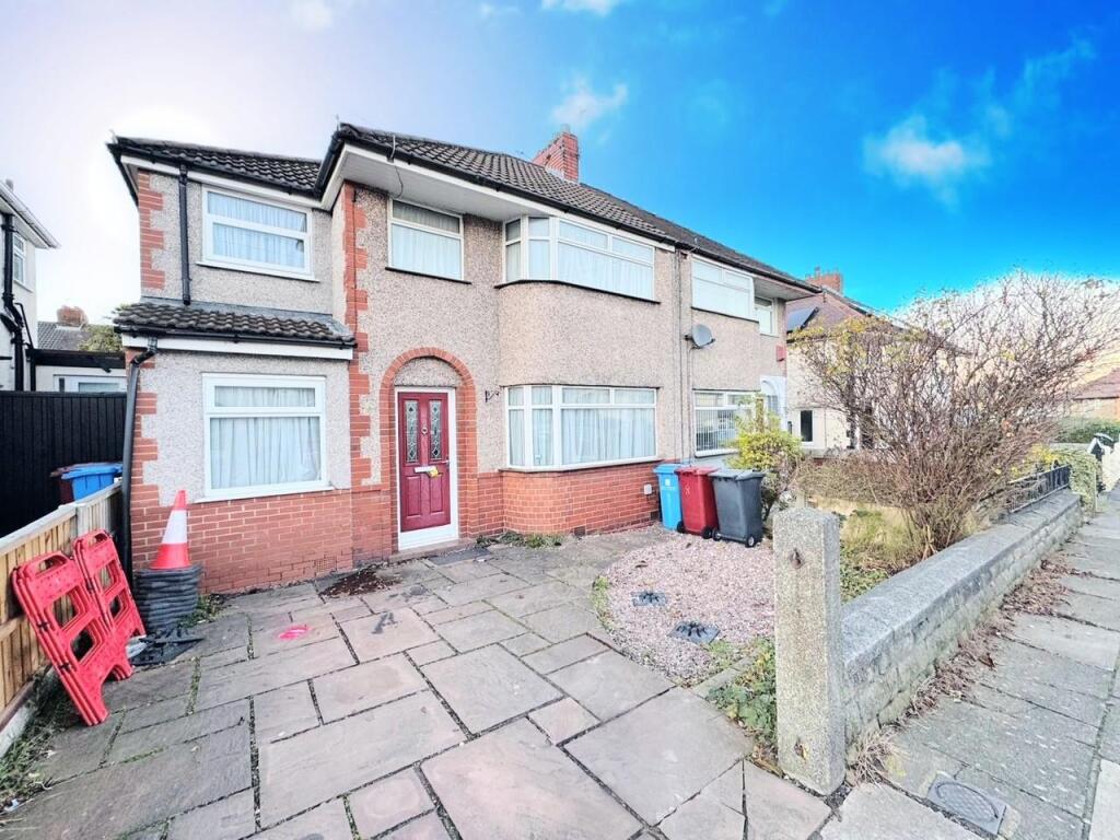 4-bed semi-detached on Coronation Drive, Knotty Ash, Liverpool, £280,000
