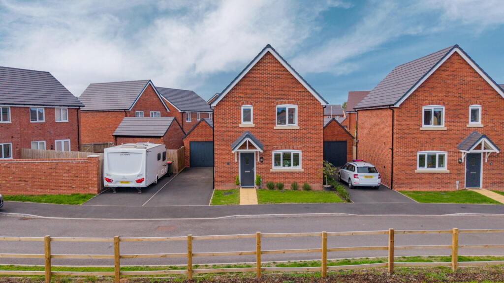3-bed detached on Cypress Croft, Apley, Telford TF1 6BB, £350,000