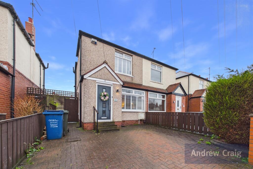 2-bed semi-detached on Bellfield Avenue, Fawdon, £185,000