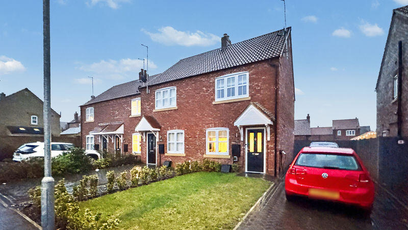 2-bed terraced on Twell Fields, Welton, Lincoln, £205,000