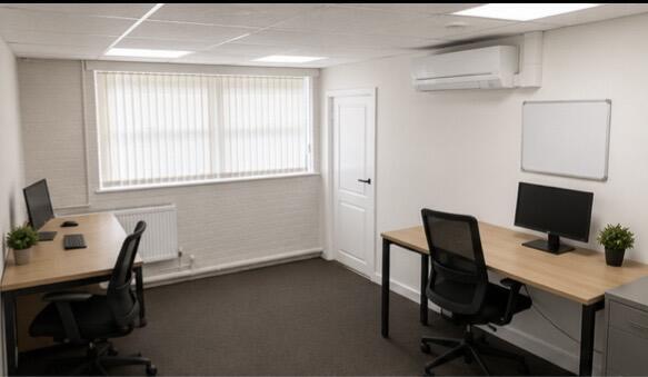 Office 3 fits 2 desks