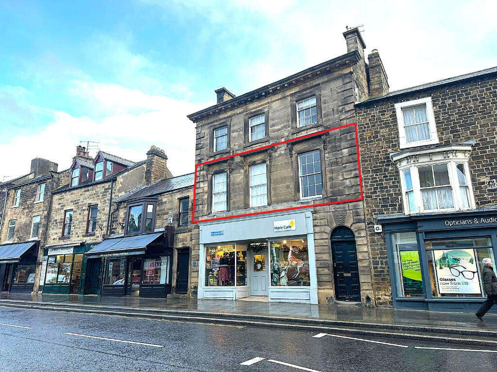 2-bed flat on Flat 4, 23 Horsemarket, Barnard Castle, County Durham, DL12, £60,000