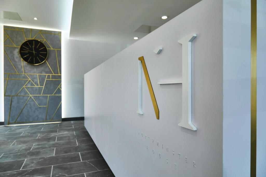 Northminster House refurbished reception