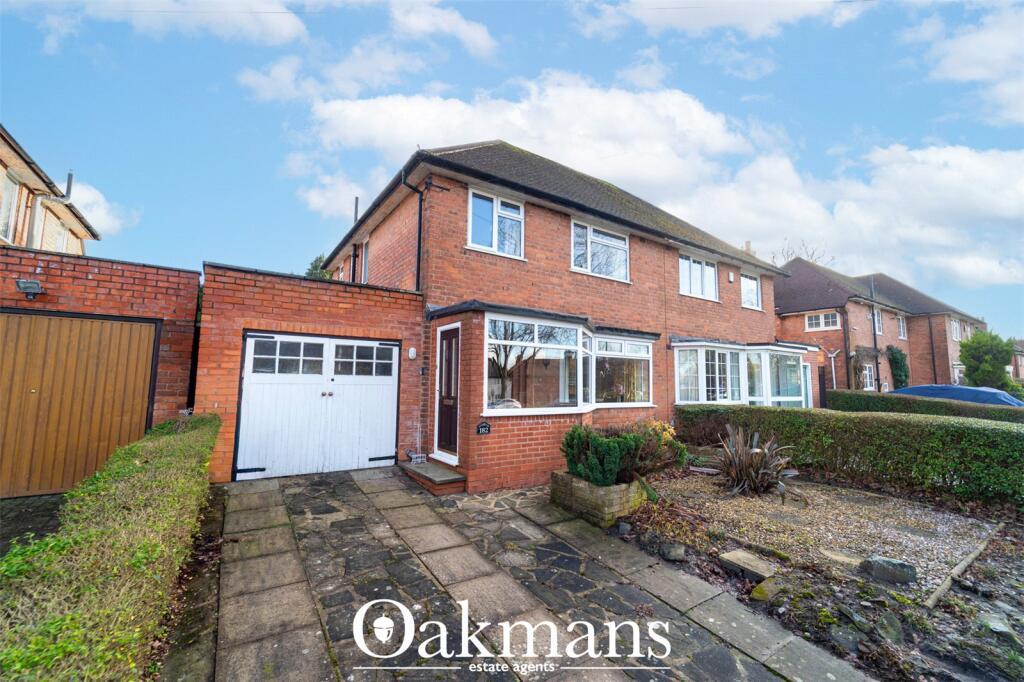 3-bed semi-detached on Shenley Fields Road, Birmingham, B29, £335,000