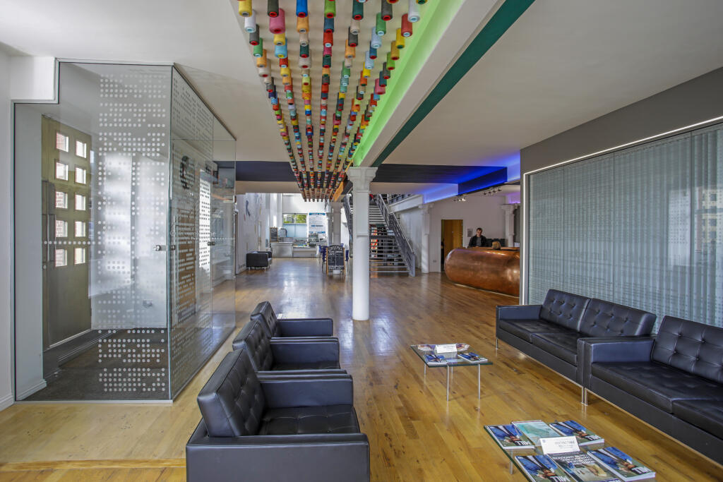 Reception foyer, Mile End Mill