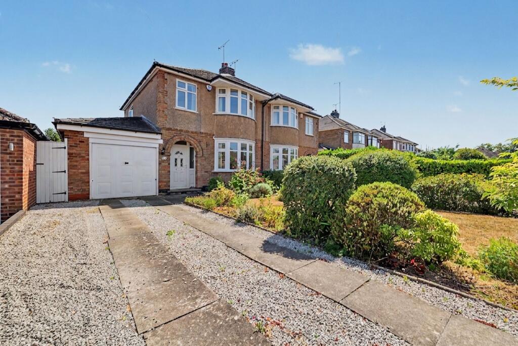 3-bed semi-detached on Hadleigh Road, Coventry, CV3, £450,000