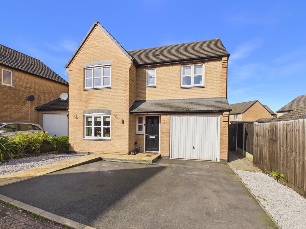 4-bed detached on Booton Field Crescent, Chellaston, £380,000