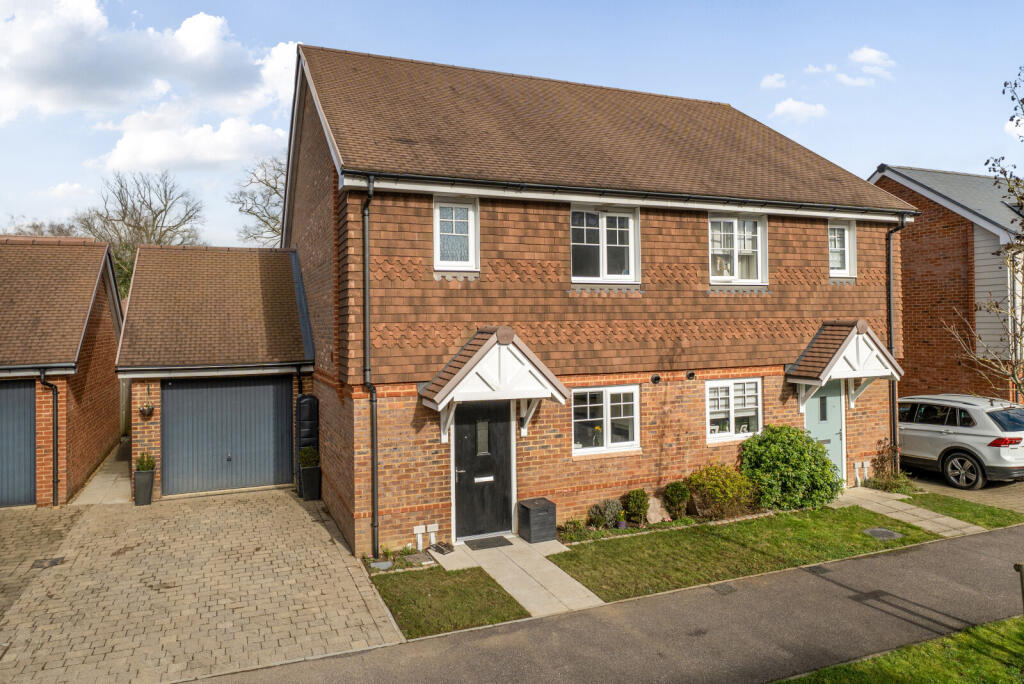 2-bed semi-detached on Marjoram Avenue, Cranleigh, GU6, £425,000
