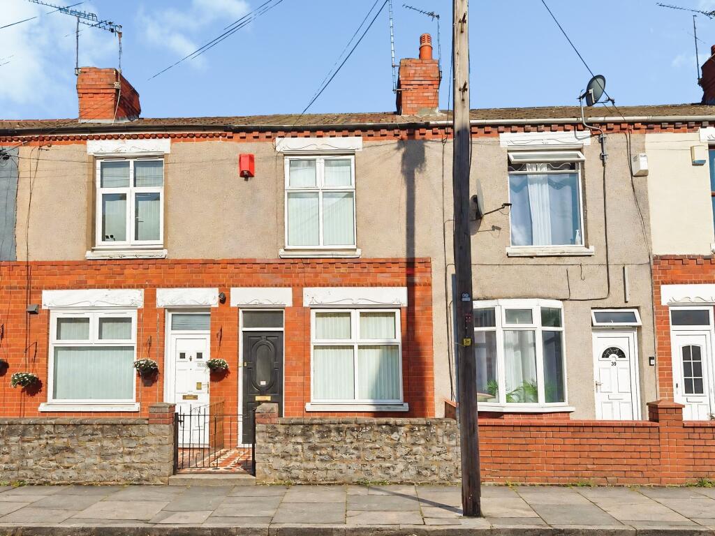 2-bed terraced on 37 Collingwood Road, Earlsdon, Coventry, West Midlands CV5 6HW, £80,000