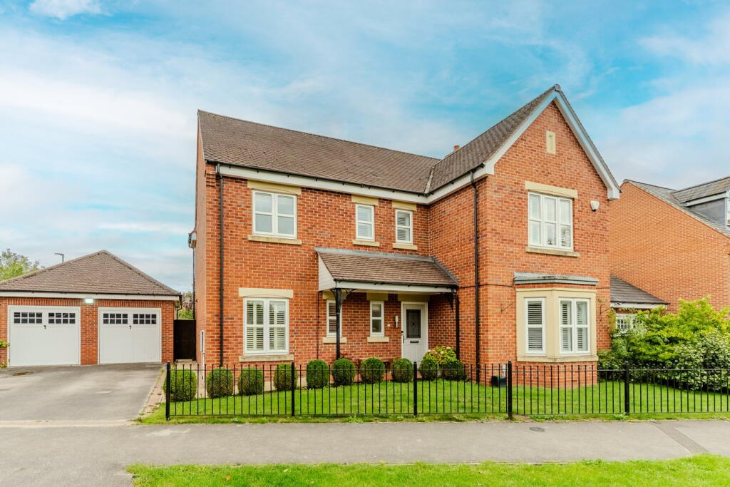 4-bed detached on Ecclesbourne Meadows, Duffield, DE56, £825,000