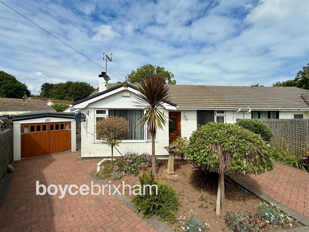 2-bed semi-detached on Pine Close, Brixham, £325,000