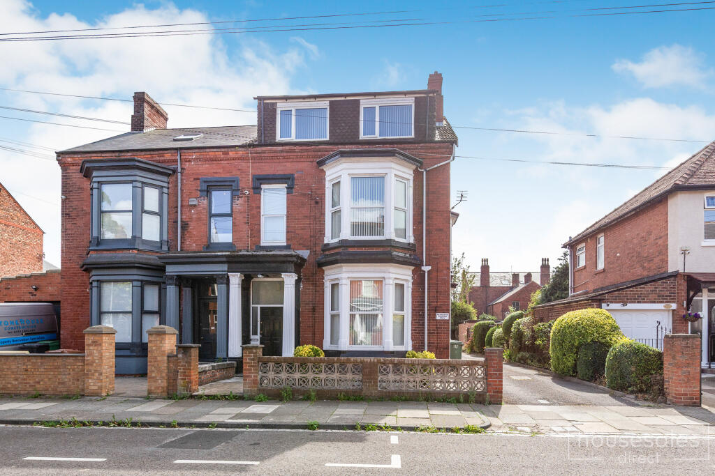 1-bed flat on 27 Clifton Avenue, Hartlepool, TS26, £35,000