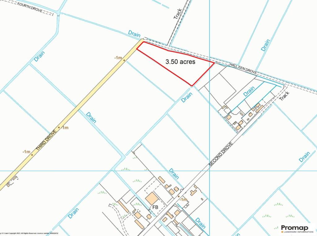 3.5 acres of Land off Third Drove, Little Downham, Ely, Cambridgeshire, CB6 1RD - View 3