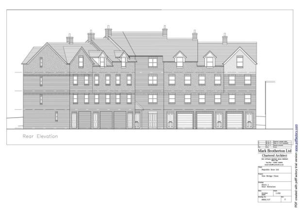Block 1 Rear Elevation