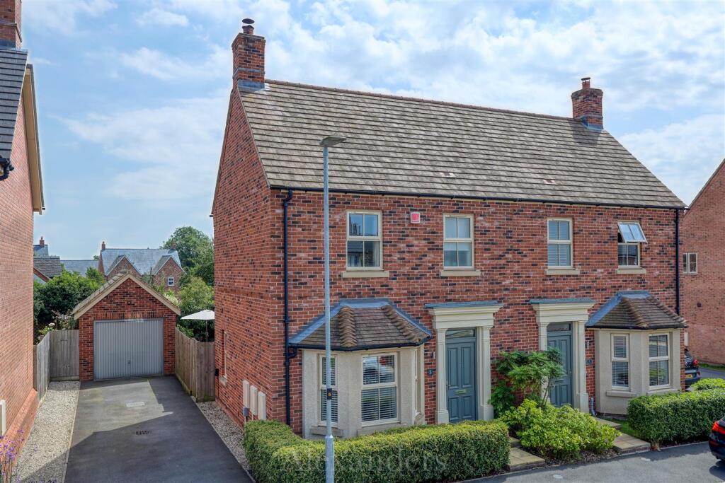 3-bed semi-detached on Steeple View Lane, Appleby Magna, £395,000
