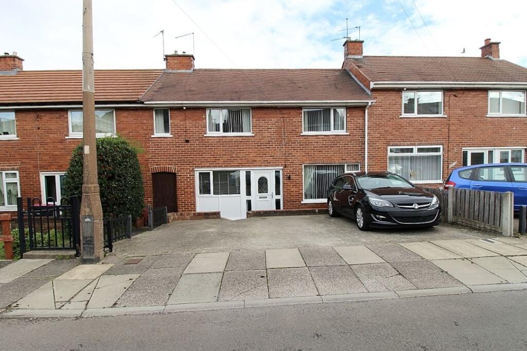 3-bed terraced on Abdy Road, Rotherham, £150,000