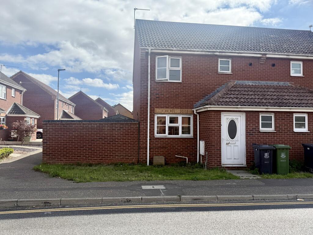 3-bed semi-detached on 58 Boundary Road, Great Yarmouth, Norfolk NR31 0JY, £90,000