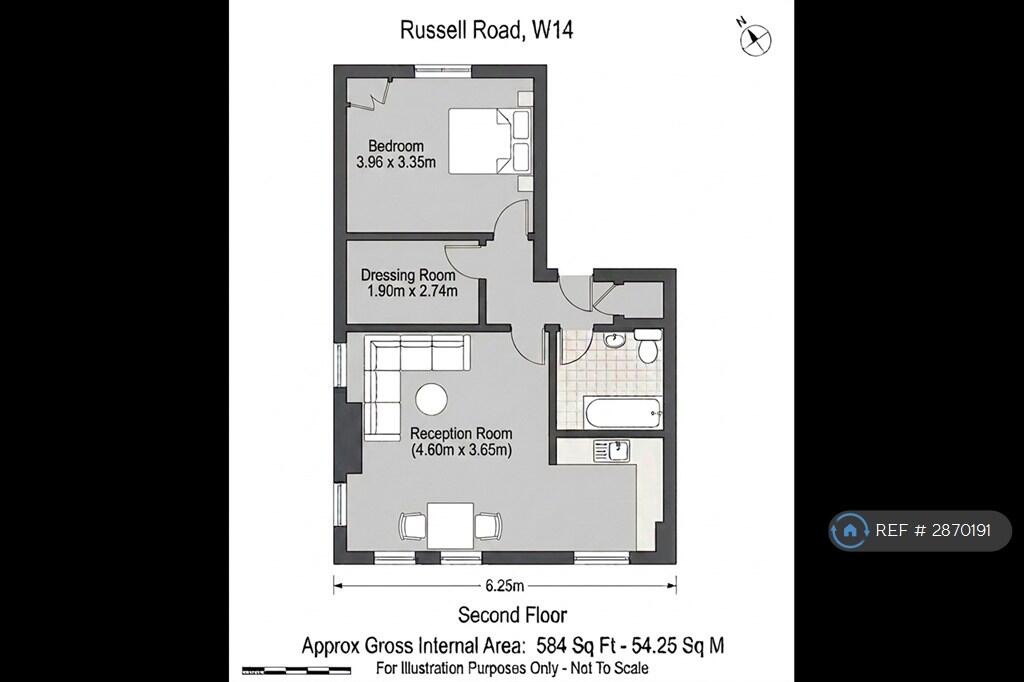 1 bedroom flat for rent