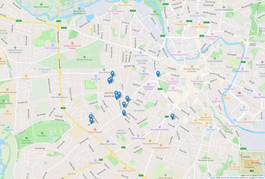 Portfolio Location Plan