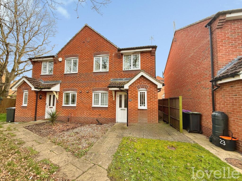 3-bed semi-detached on Grandfield Way, North Hykeham, LN6, £220,000