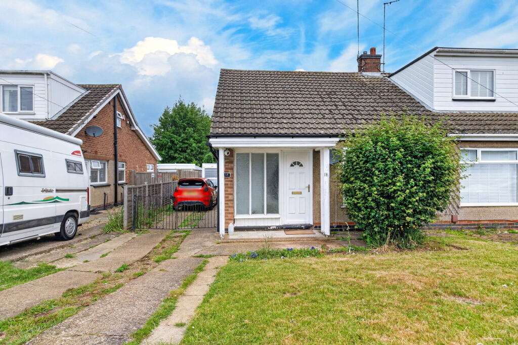 2-bed semi-detached on Arnsby Crescent, Moulton, NN3, £240,000