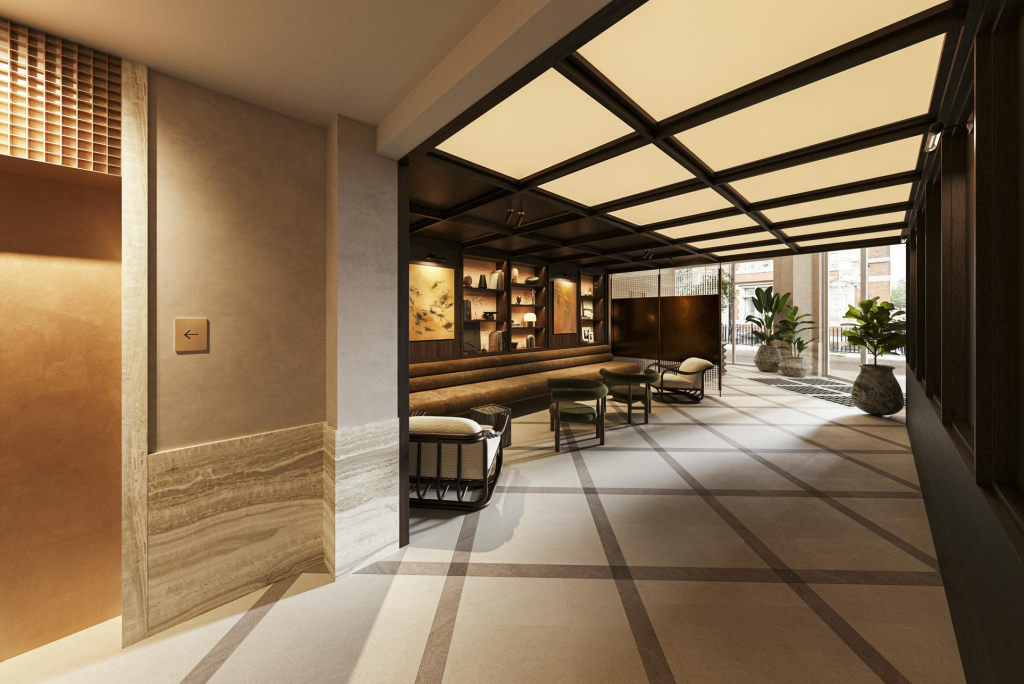 12 Golden Square - touchdown area