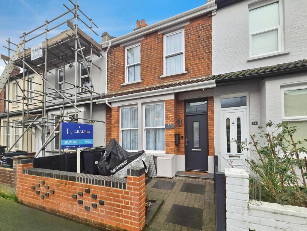 3-bed terraced on Dudley Road, Clacton-on-Sea, Essex, £220,000