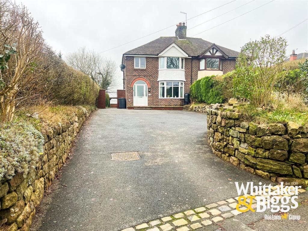 3-bed semi-detached on Ladderedge, Leek, ST13 7AG, £350,000