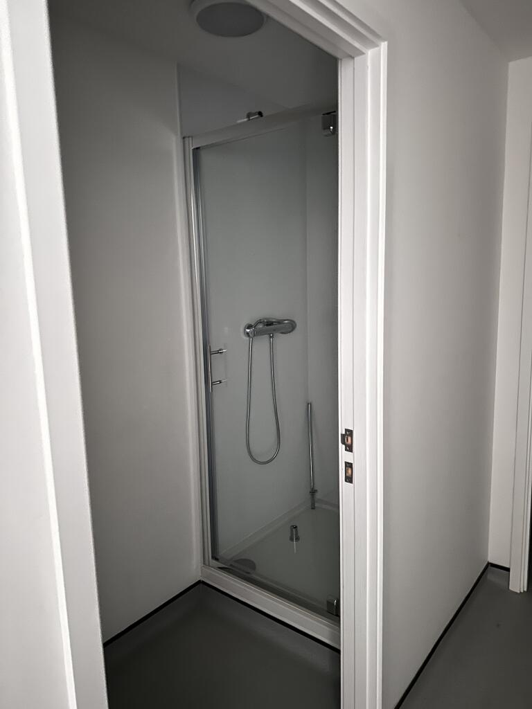 Staff shower facilities