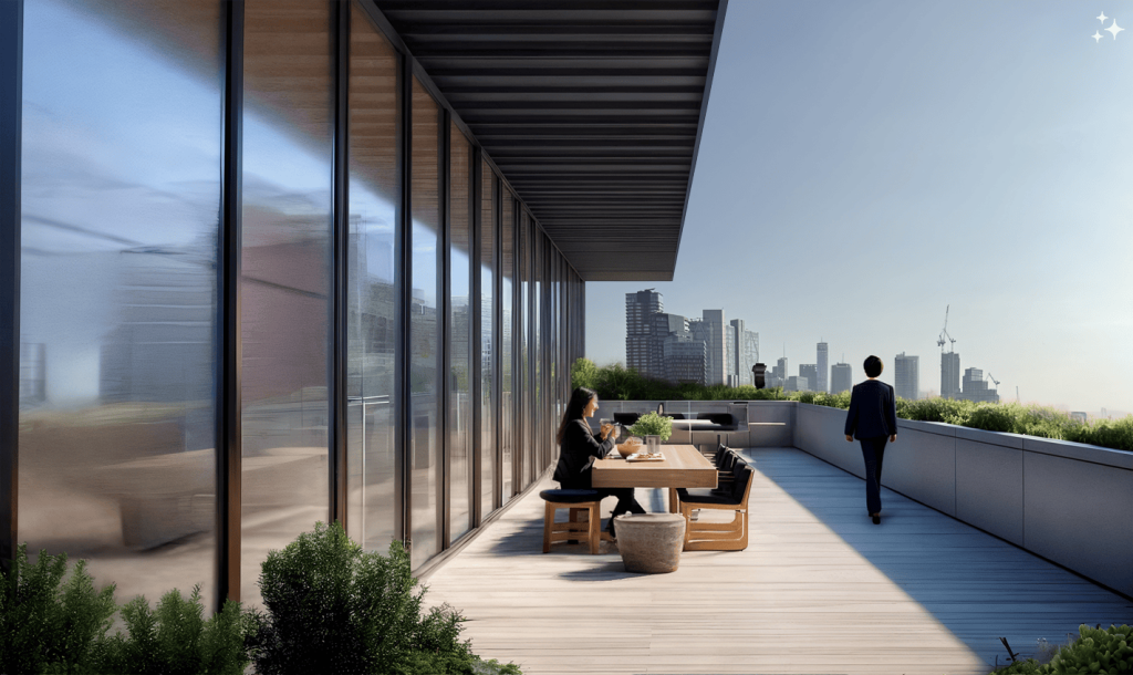 Roof Terrace CGI