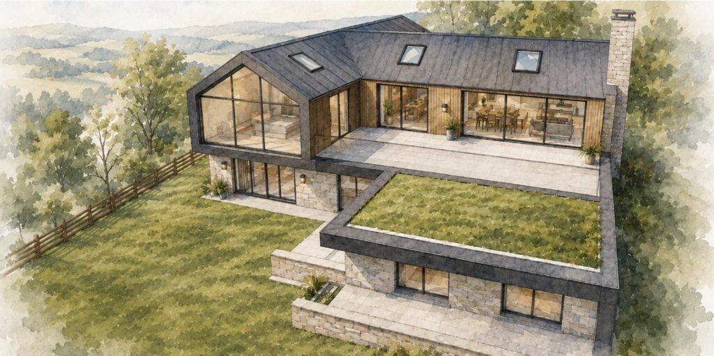 Building Plot For Sale – Single Building Plot, Red Lane, Colne, BB8 7JR - View 4