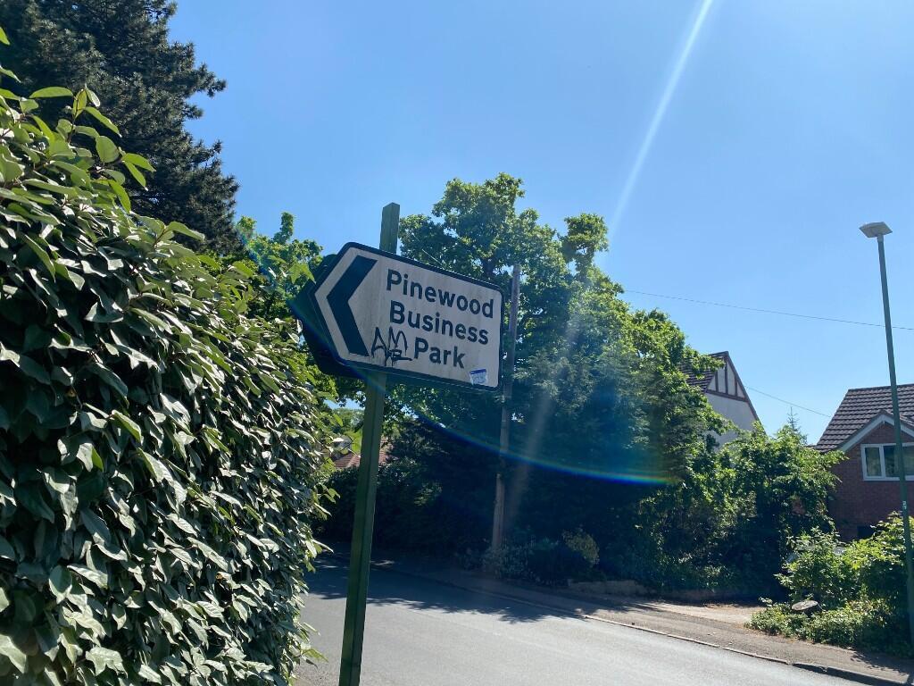 Pinewood Sign