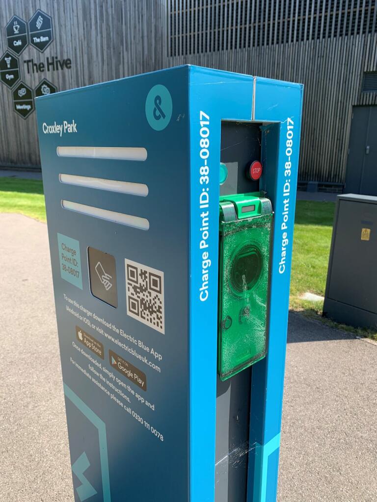 Car charging point