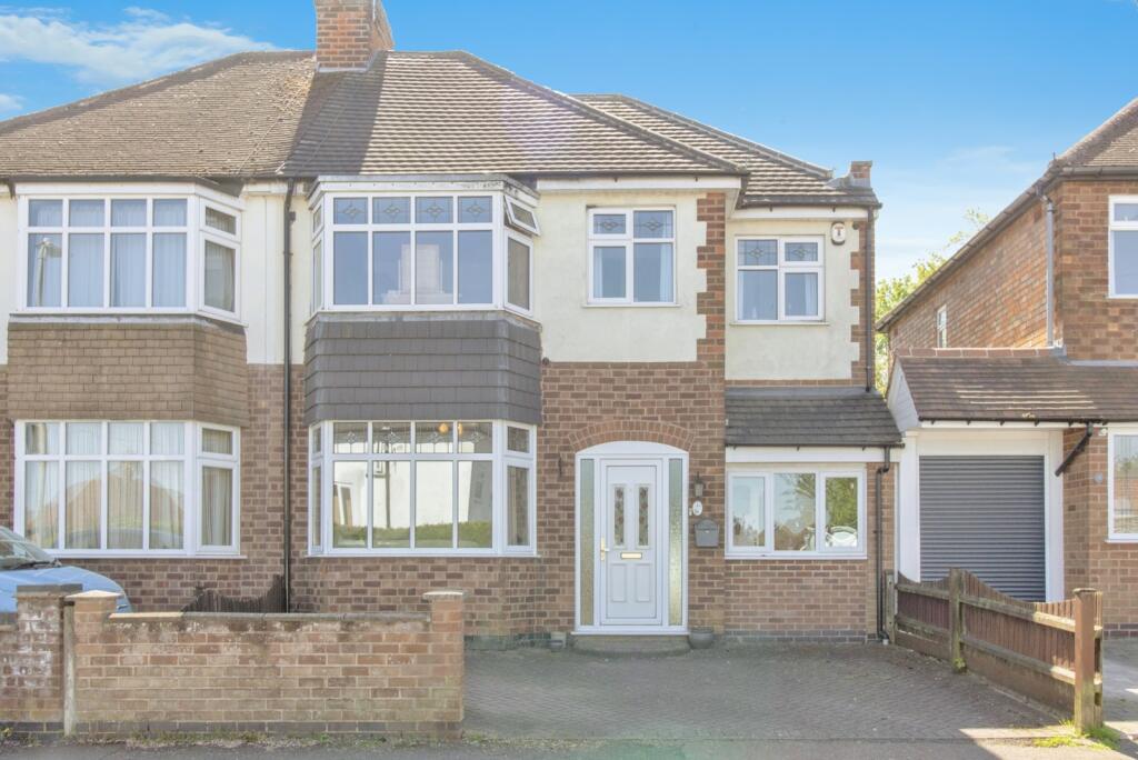 4-bed semi-detached on Mere Road, Wigston, Leicestershire, LE18, £350,000
