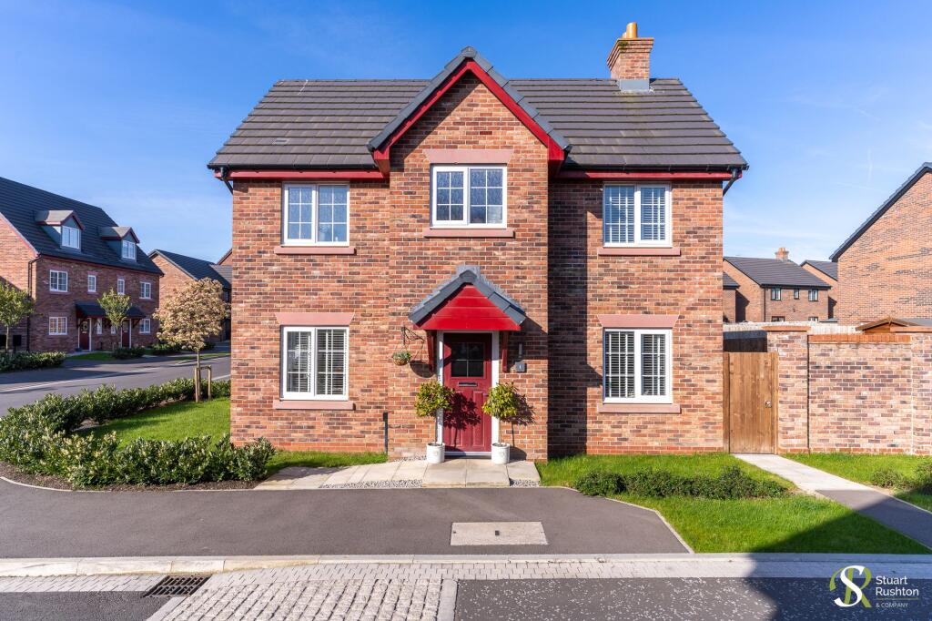 3-bed detached on 1, Jackson Road, Knutsford, WA16, £475,000