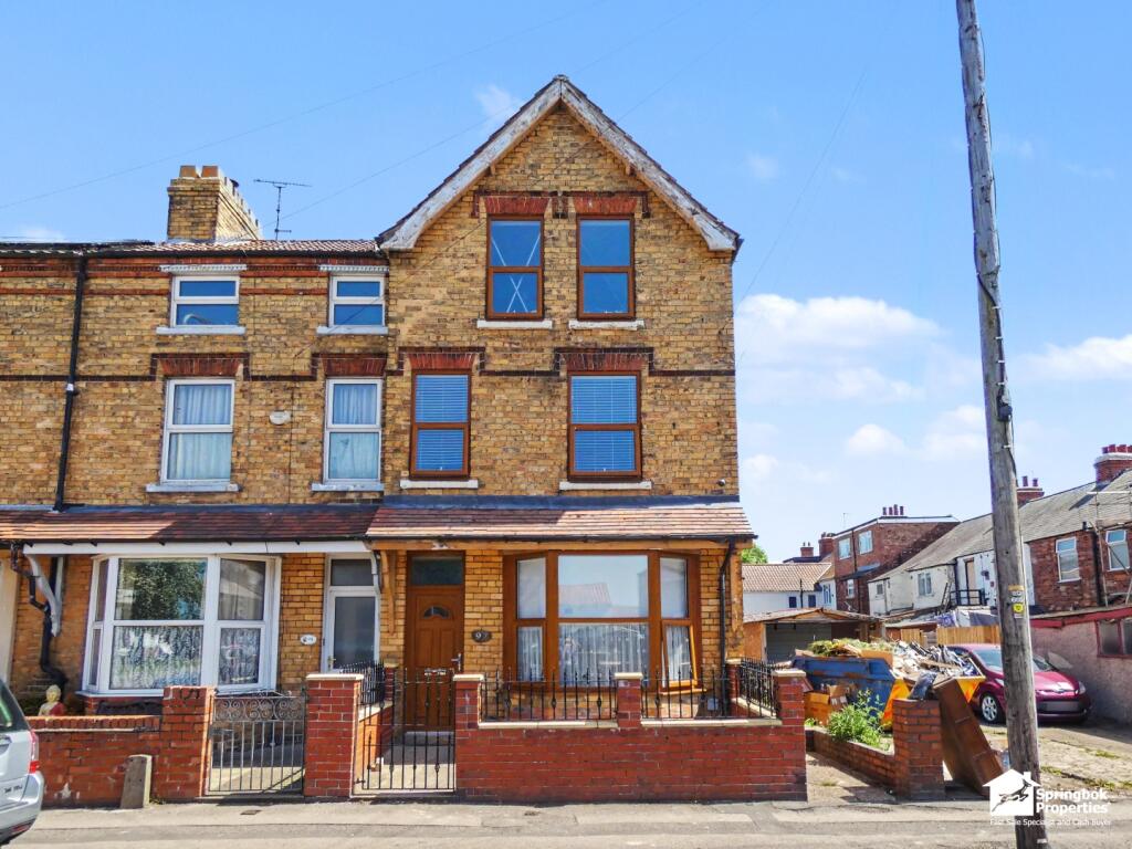 4-bed terraced on Brookland Road, Bridlington, Yorkshire, East Riding, £155,000