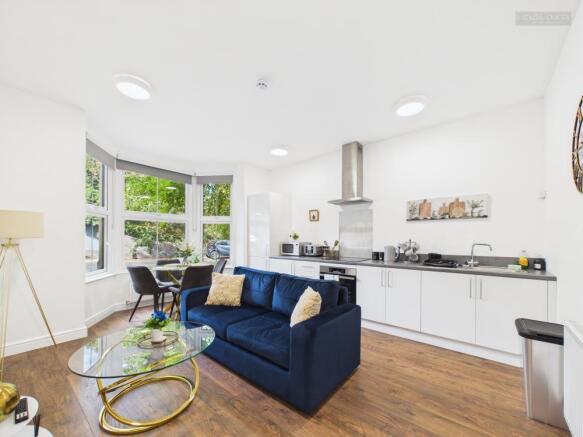 Flat 1 Kitchen/Living Area