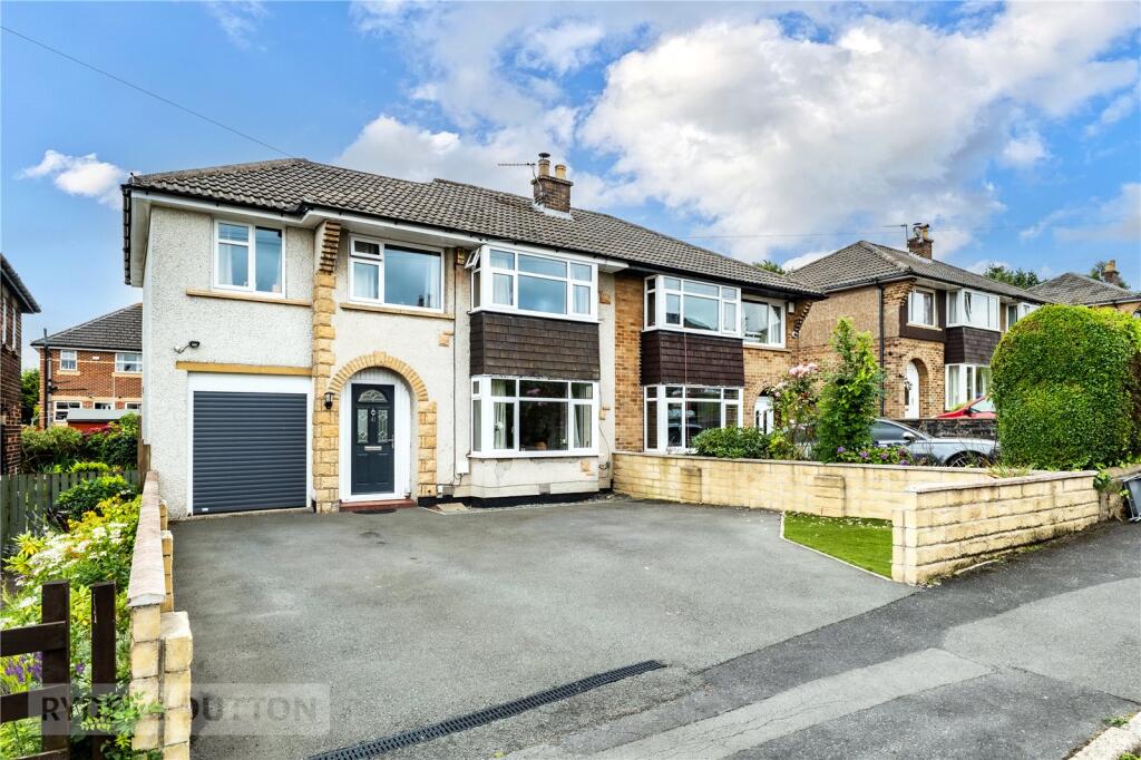 4-bed semi-detached on Marina Terrace, Golcar, Huddersfield, West Yorkshire, HD7, £280,000