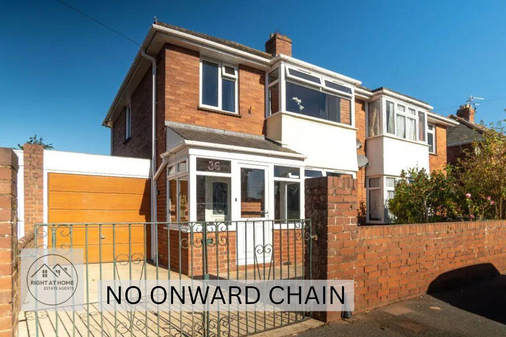 3-bed semi-detached on Stratford Avenue, Pinhoe, Exeter EX4 8ES, £367,500