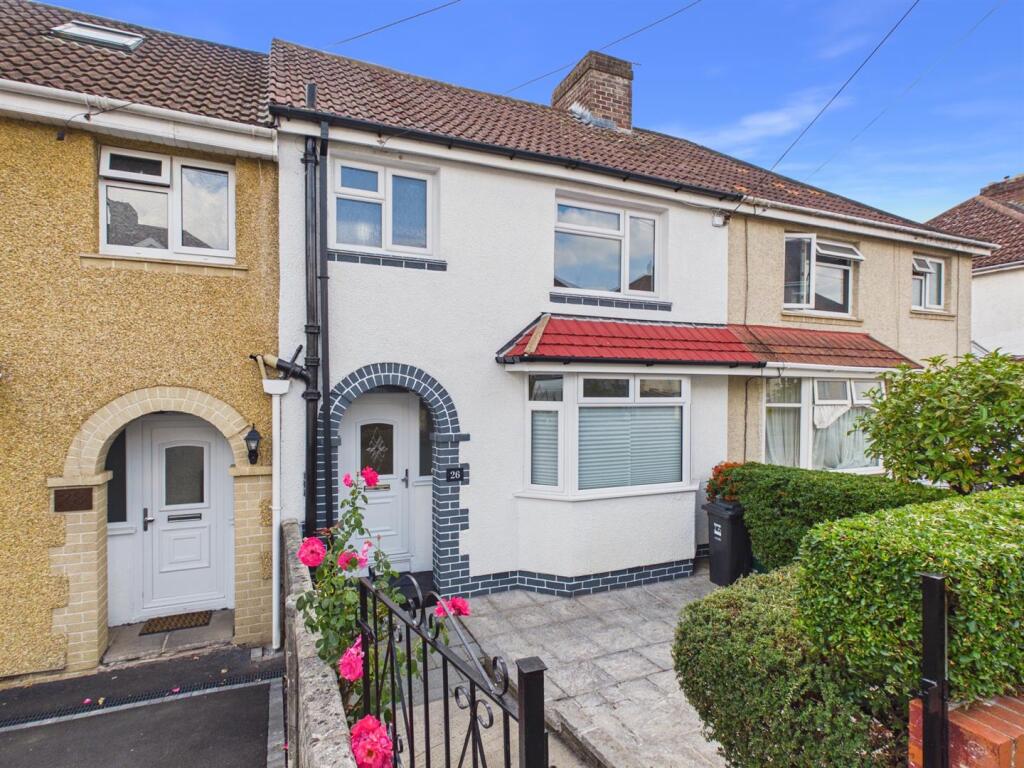 3-bed terraced on Northfield Avenue, Hanham, Bristol, £365,000